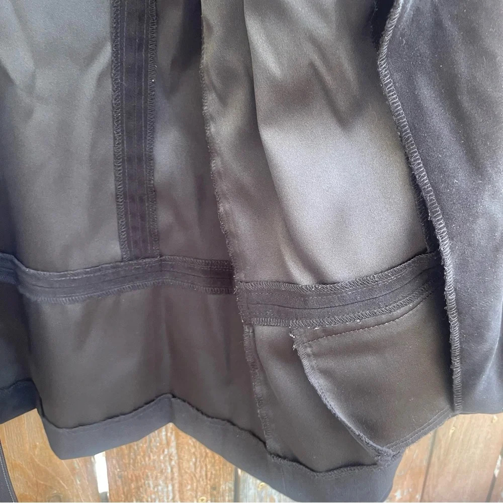 JENNIFER MOORE Women’s Zip Up Black Blazer Jacket Size 4P Petite - Picture 5 of 10